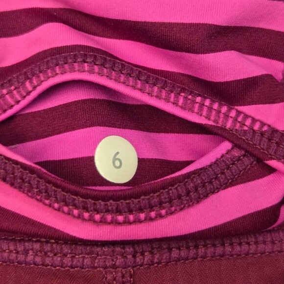Lululemon Wet Dry Warm Speed Shorts 6 Plum Pink Pull On Running Athletic - Picture 4 of 10